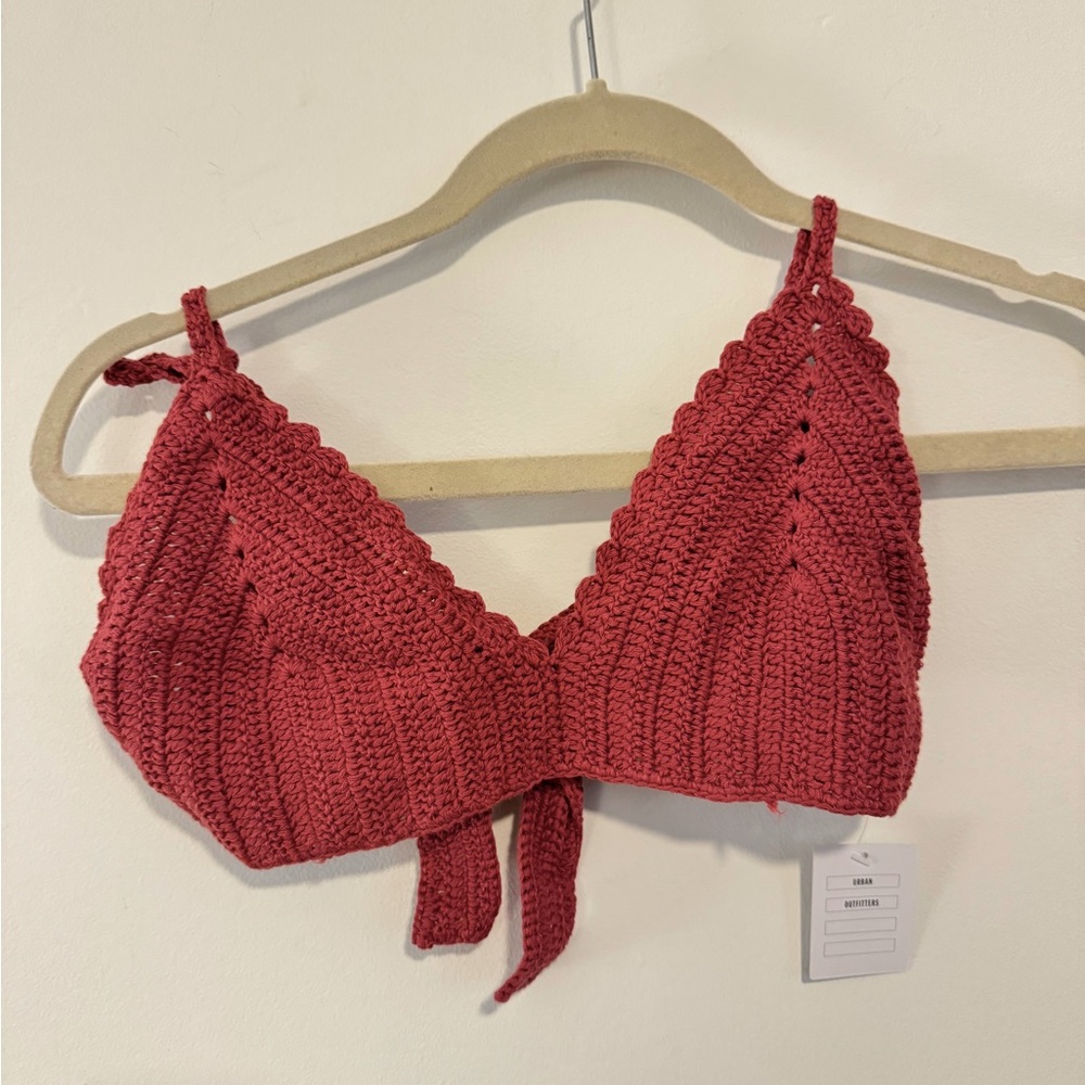 Urban Outfitters crochet bra top